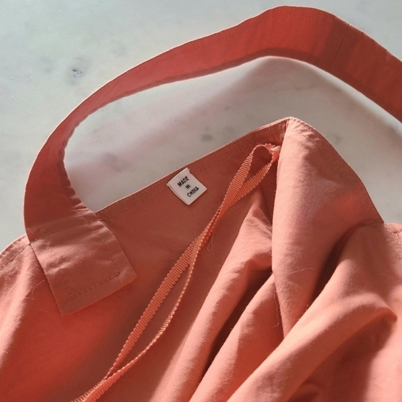 A.L.C Lilah Cotton Sweetheart Top, Size 6, Orange, NWT - Picture 13 of 15